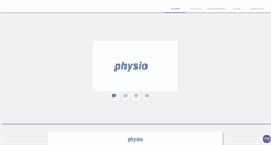 Desktop Screenshot of physiohf.ch